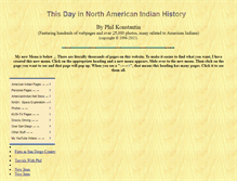 Tablet Screenshot of americanindian.net